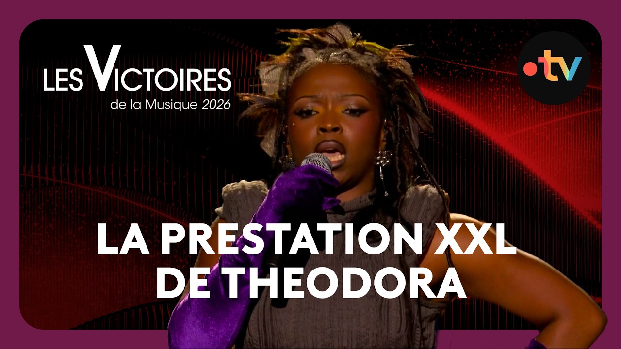 Theodora : “Fashion Designa” et “Des Mythos” en live aux Victoires de la musique