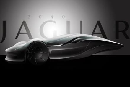 Jaguar concept car