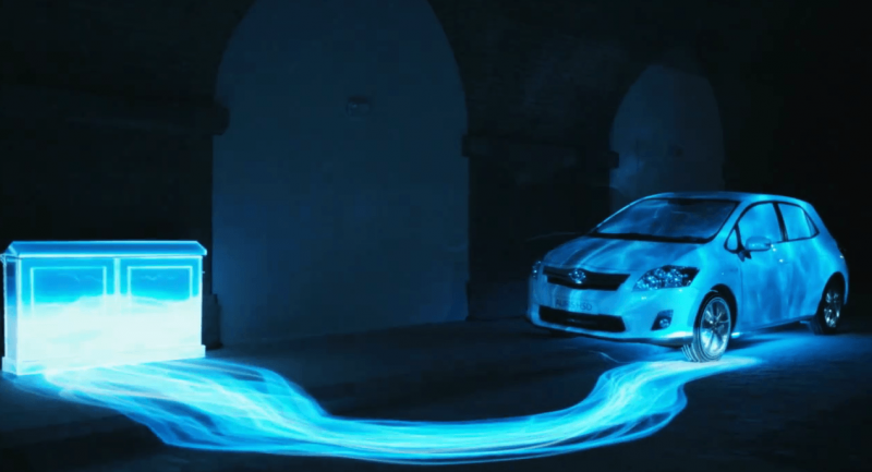 Toyota Auris Hybrid : Projection 3D Mapping 5