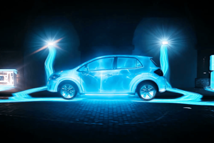 Toyota Auris Hybrid : Projection 3D Mapping