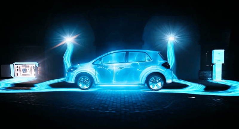 Toyota Auris Hybrid : Projection 3D Mapping 4