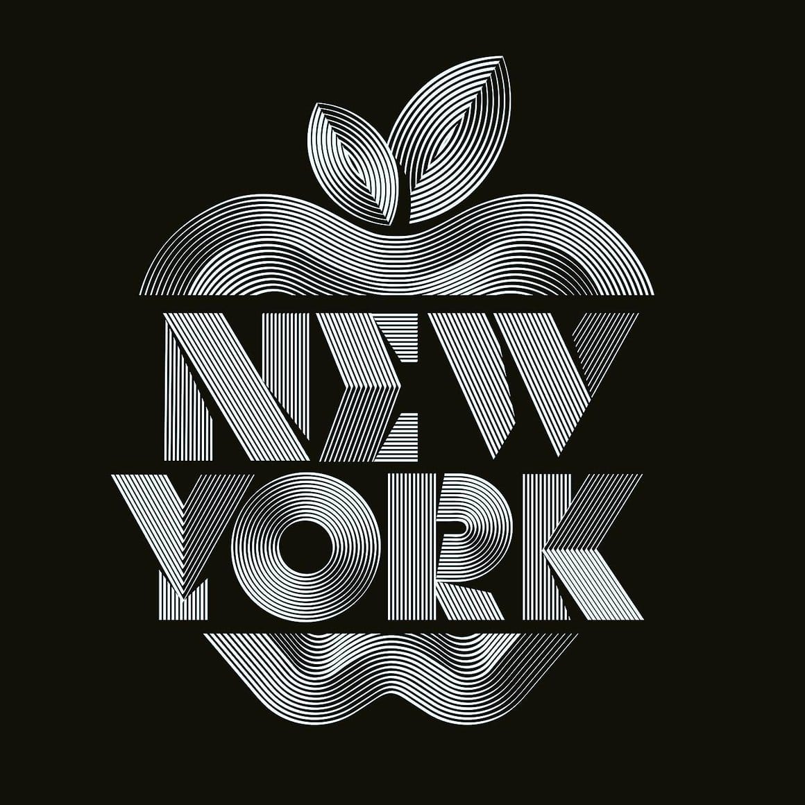  New York typographie
