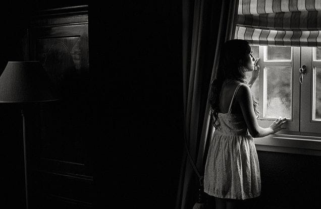 Jan Scholz photo de femme noir et blanc