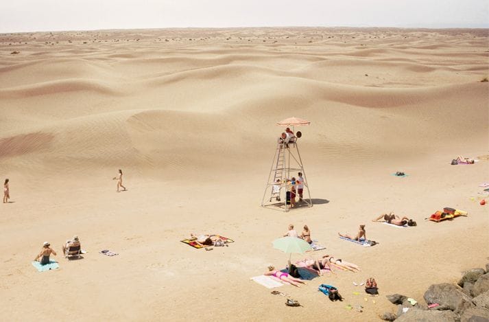 desert beach Pierre Baëlen : Photographe