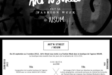 Art + Fashion Week : NSUM