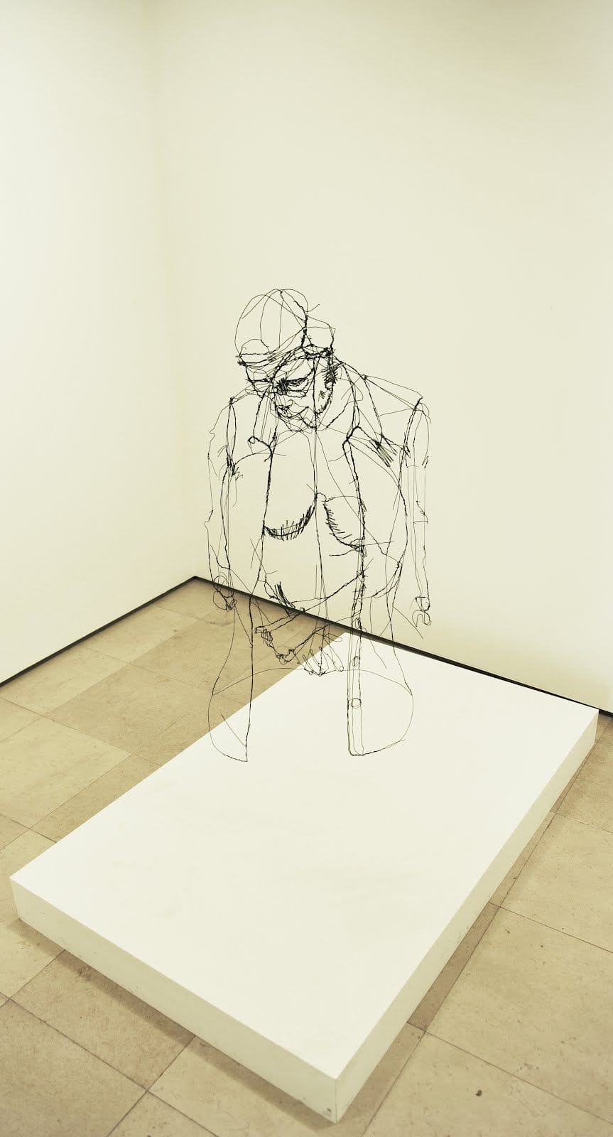 sculpture homme par David Oliveira