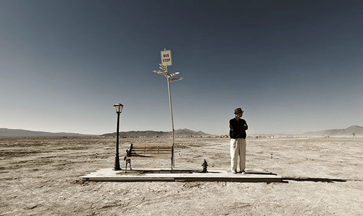 Hector Santizo et le Burning Man 21