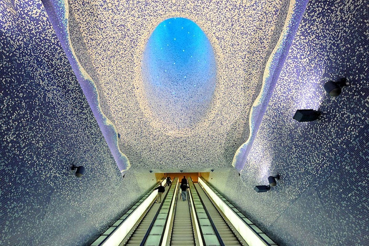 A Toledo Metro Station Naples