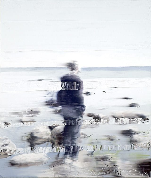 Floating Stones, 2010 Oil on canvas 140 x 120 cm