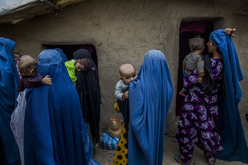 "Afghanistan's hunger crisis" (STORY)