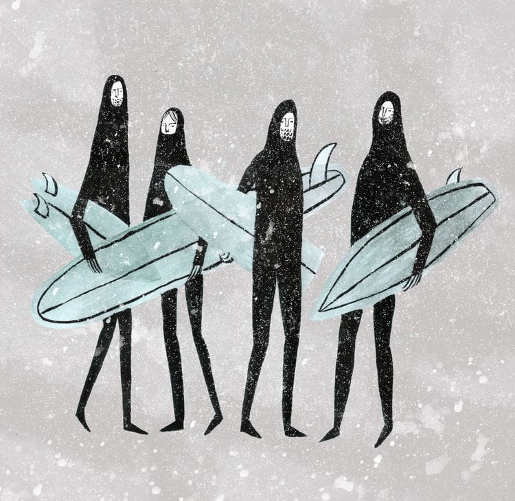surfer illustration