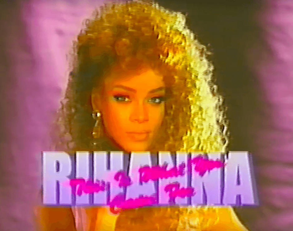 Et si Rihanna avait sorti "this is what you came for" dans les années 80? 2