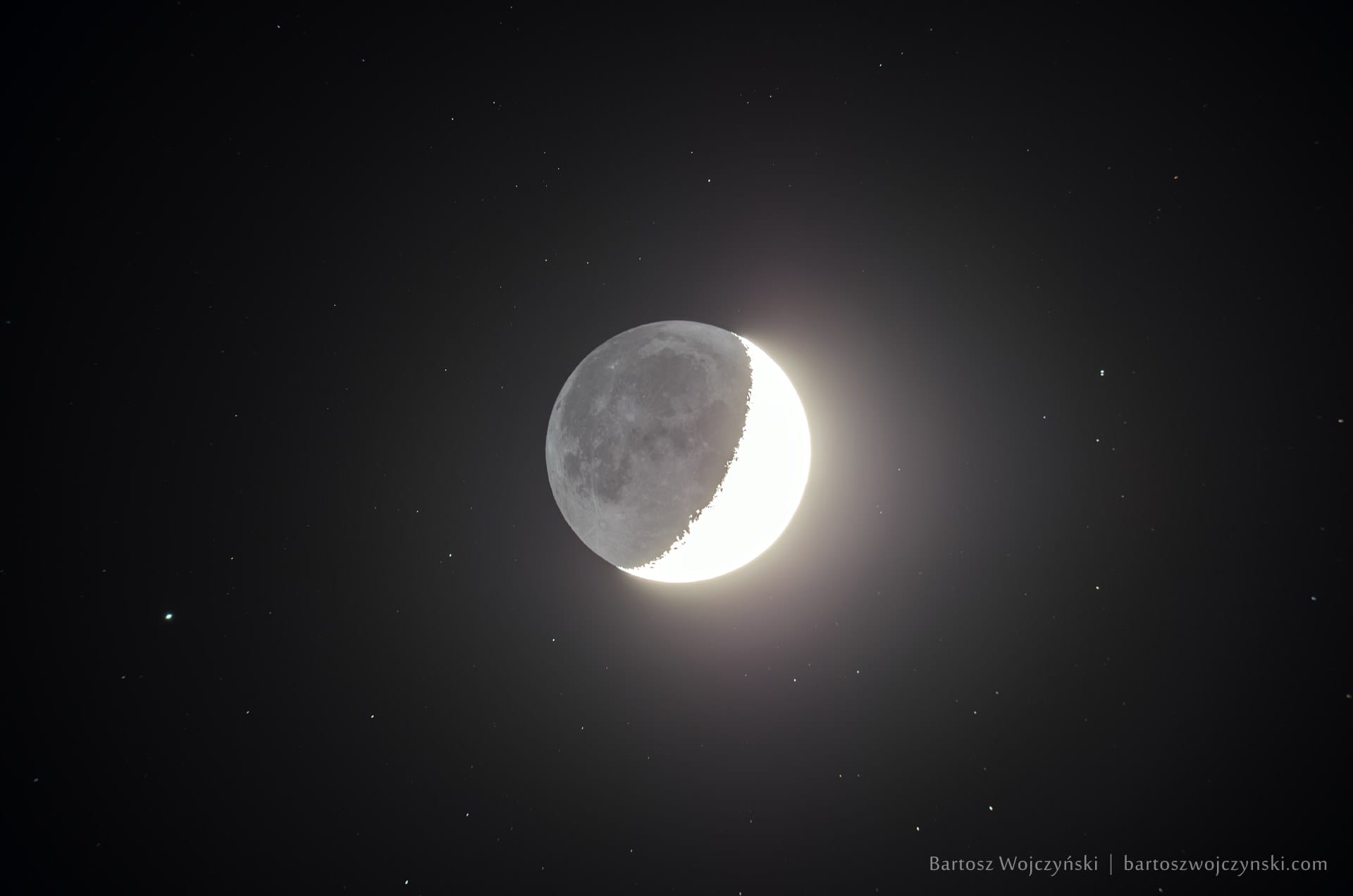 photo de la lune par Bartosz Wojcynski
