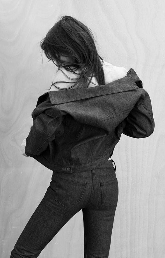 Charlotte Gainsbourg photo noir et blanc