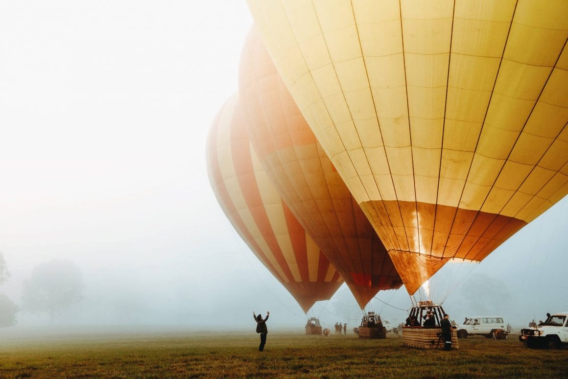 photographe montgolfière art et brume