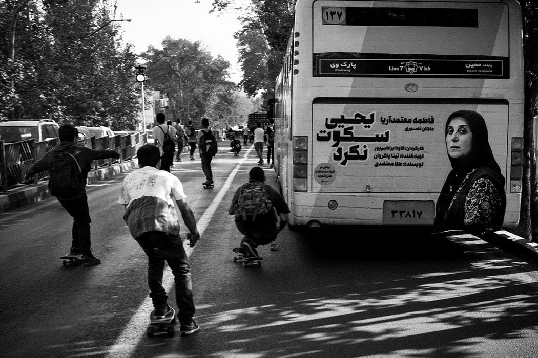 Mathias Zwick a photographié les skateurs d'Iran 15