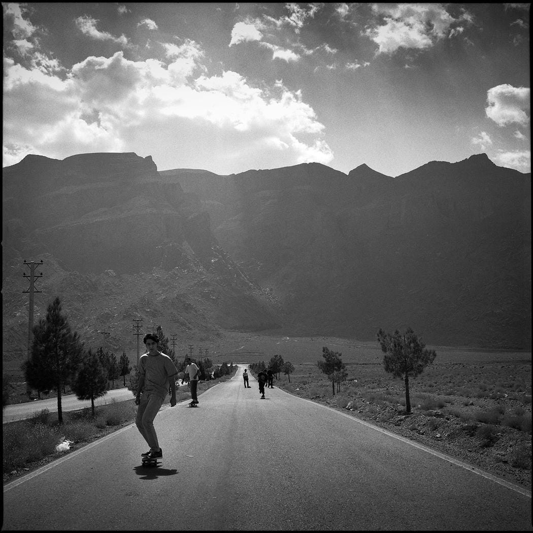 Mathias Zwick a photographié les skateurs d'Iran 21