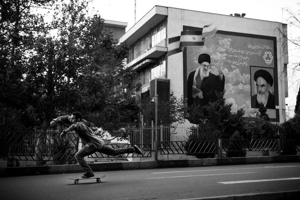 Mathias Zwick a photographié les skateurs d'Iran 23