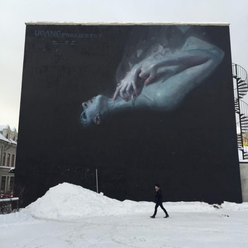 Mural in Norway by Henrik AU