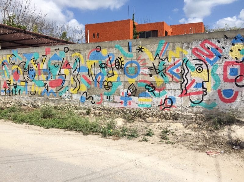 Mural Collab with Toska Vosd in Mexico