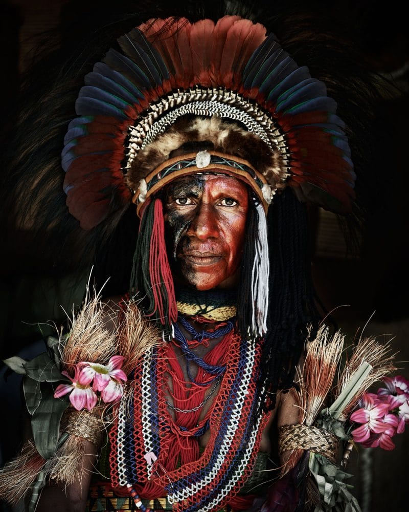 Les portraits de figures de peuples indigènes, par Jimmy Nelson pour son livre "Before they pass away"