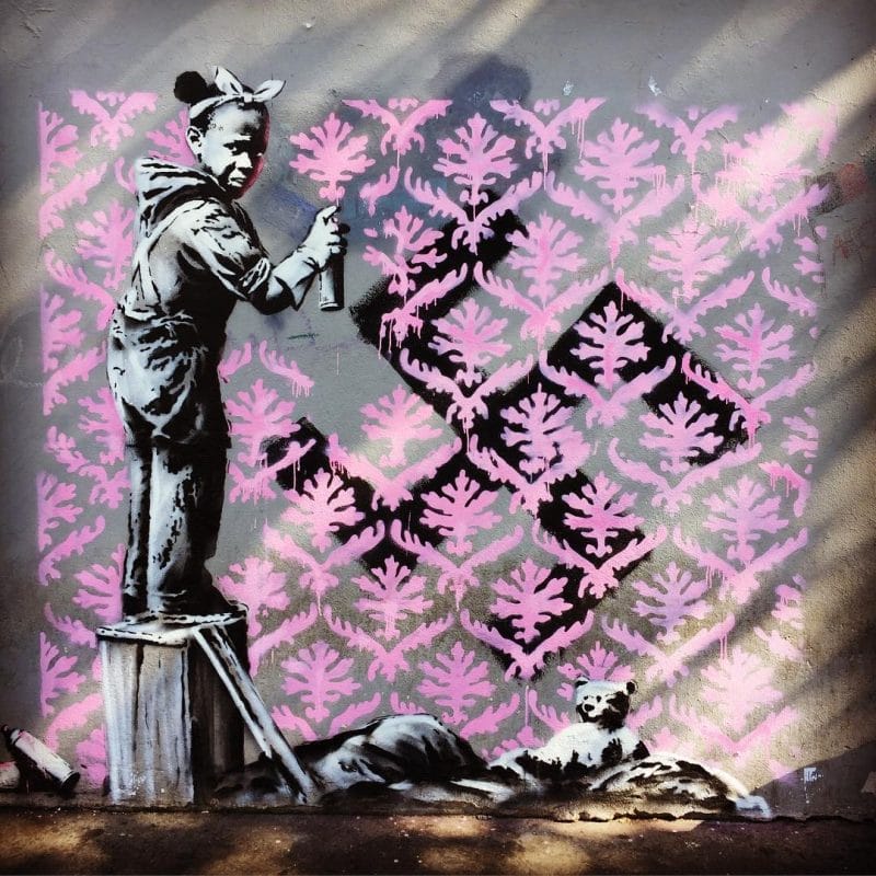 La voix contestataire de Banksy s’élève de nouveau à Paris 1
