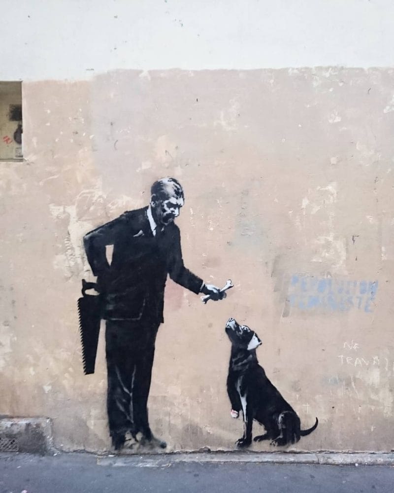 La voix contestataire de Banksy s’élève de nouveau à Paris 3