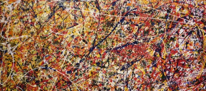 Drip Painting, Jackson Pollock,
