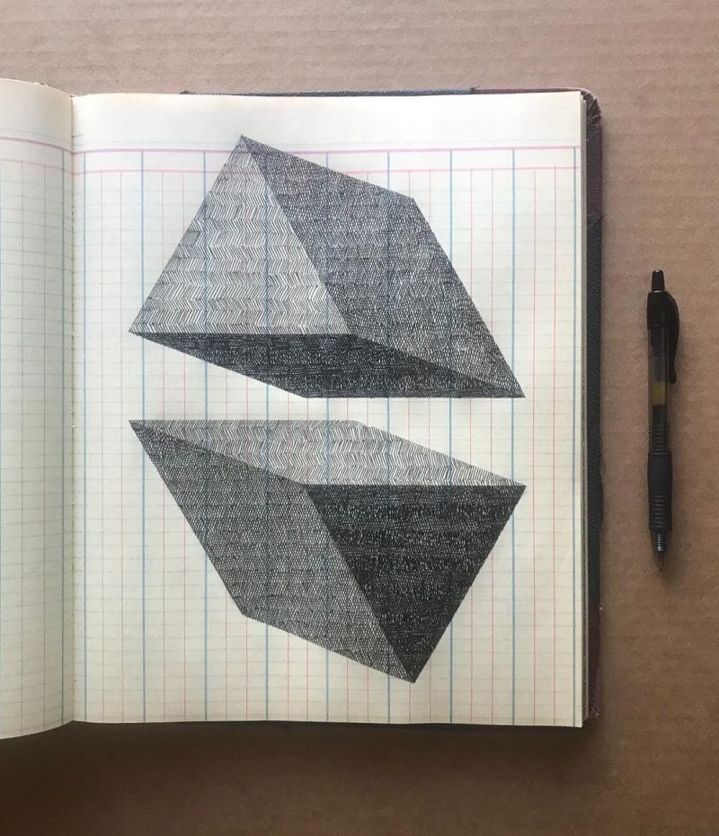 forme geometrique par Albert Chamillard