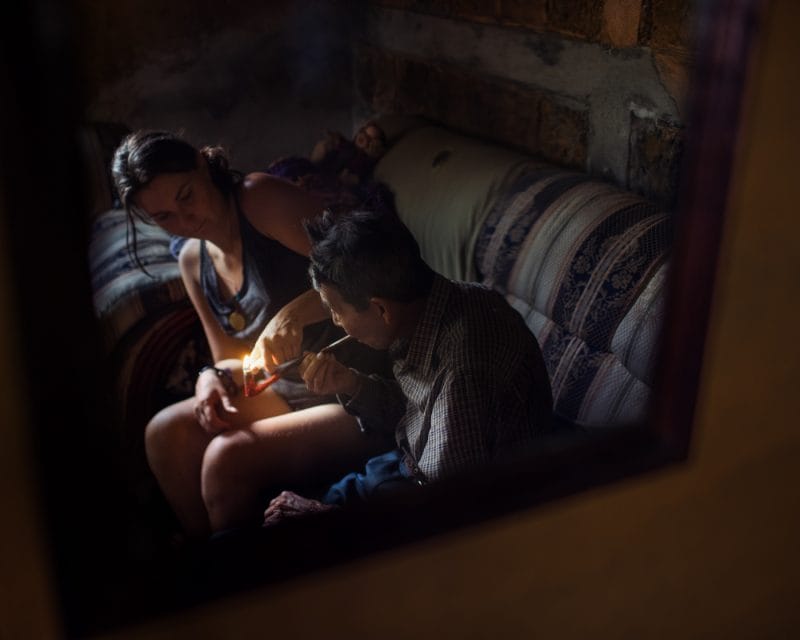 L'hospitalité d'un vieil homme et sa fille à San Lucas, RoadTrip guatemala, Benoit Paillé
