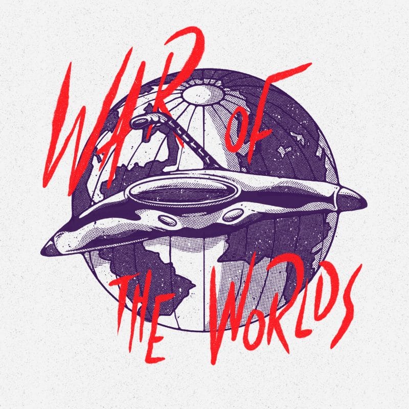 War of the worlds - illustration Alexandre Godreau 