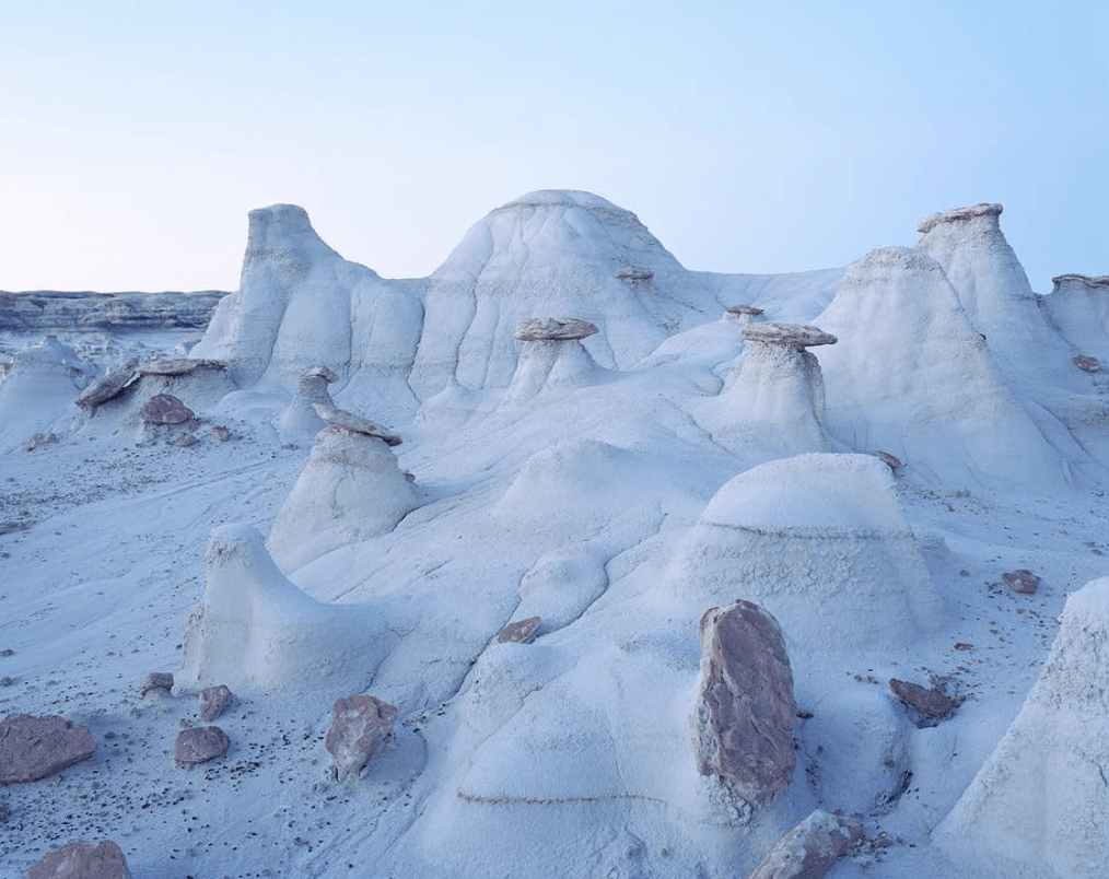 désert blanc parle photographe Luca Tombolini
