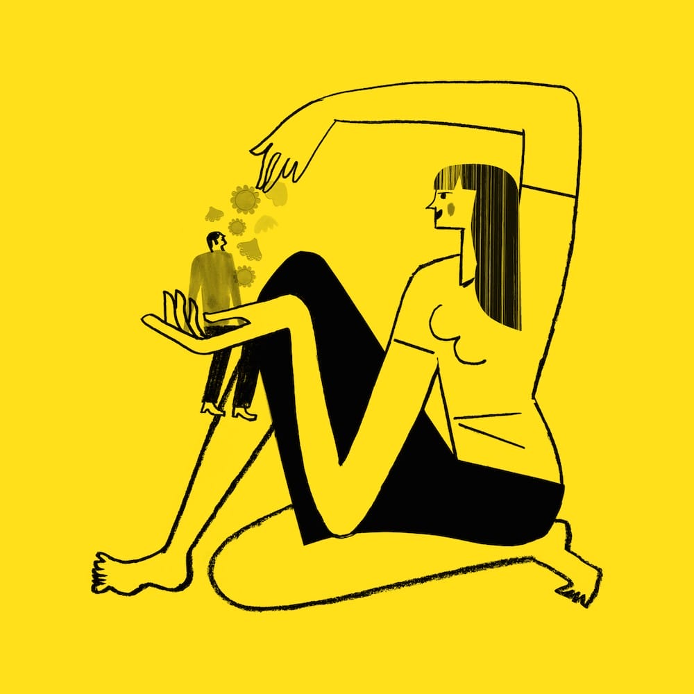 illustration jaune