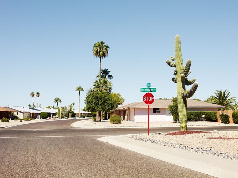  Photographie de l'Arizona - réalisée par Josef Hoflehner Roadside America
