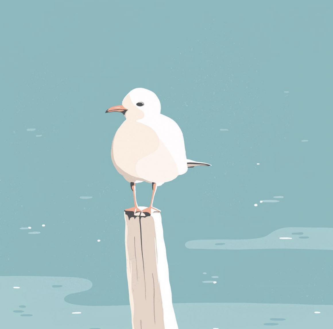 Illustration d'un oiseau par Kristen Boydstun
