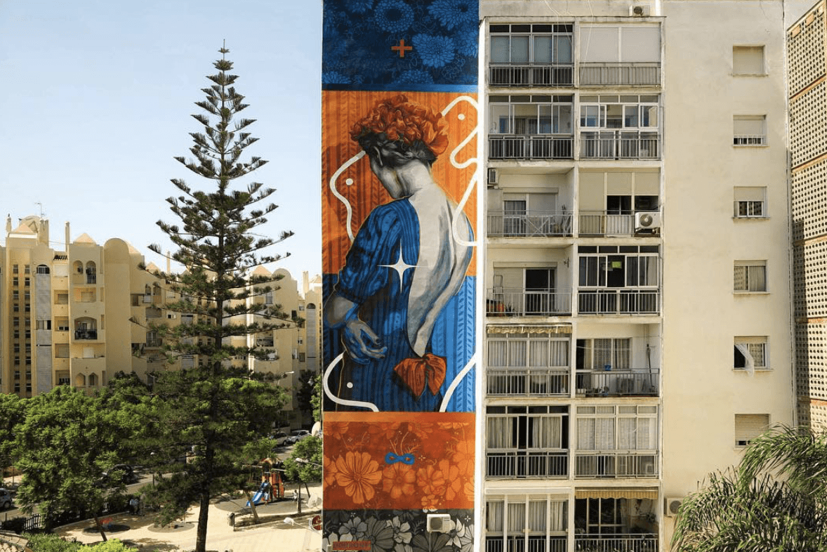 Peinture murale en Espagne par Dourone