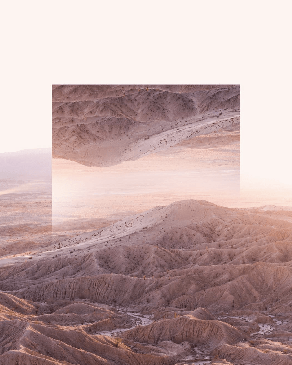 Geometric Reflections réalisée par Witchoria - Desert
