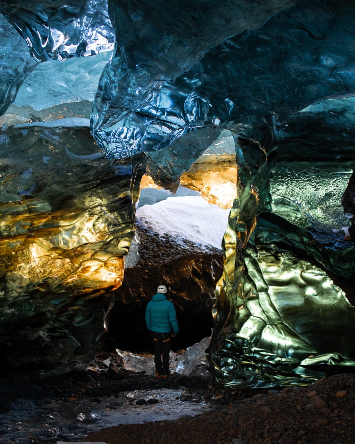 photographie des glaciers islandais réalisée par Sarah Bethea