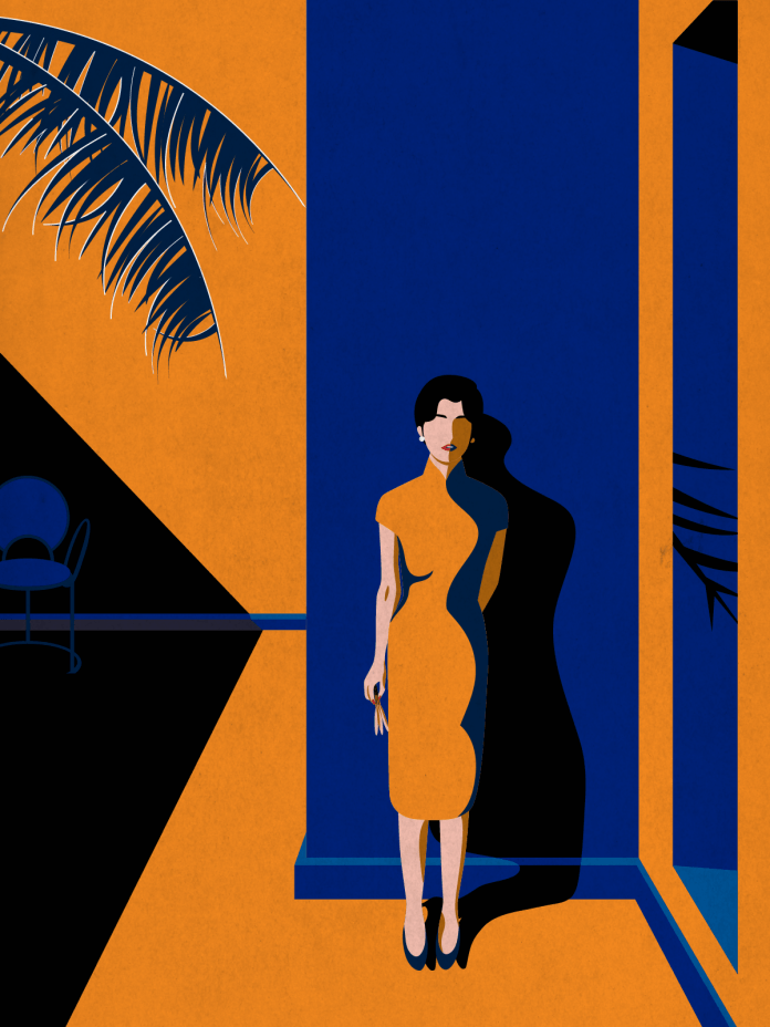Illustration d'une femme par Ariel Sun