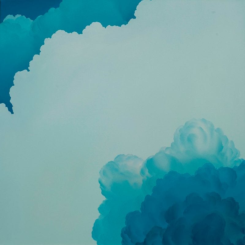 Ian Fisher,  nuages bleus