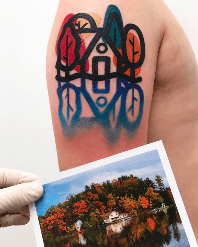 Mattia Mambo tatouage a partir de photo