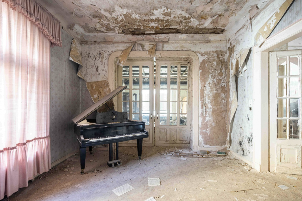 Photographie réalisée par Romain Thierry illustrant  un vieux abandonné