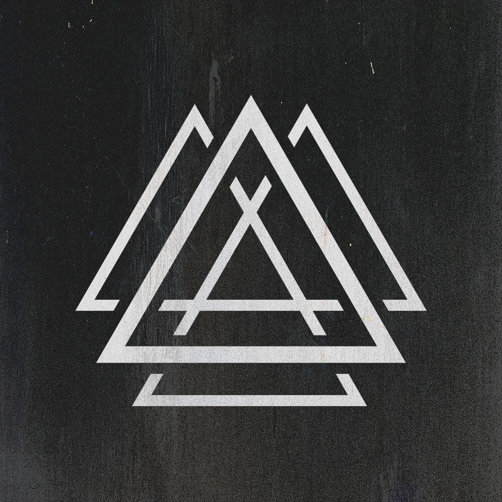 Logo Aalson : Triangles imbriqués dans d'autres à l'air de lettre "A"