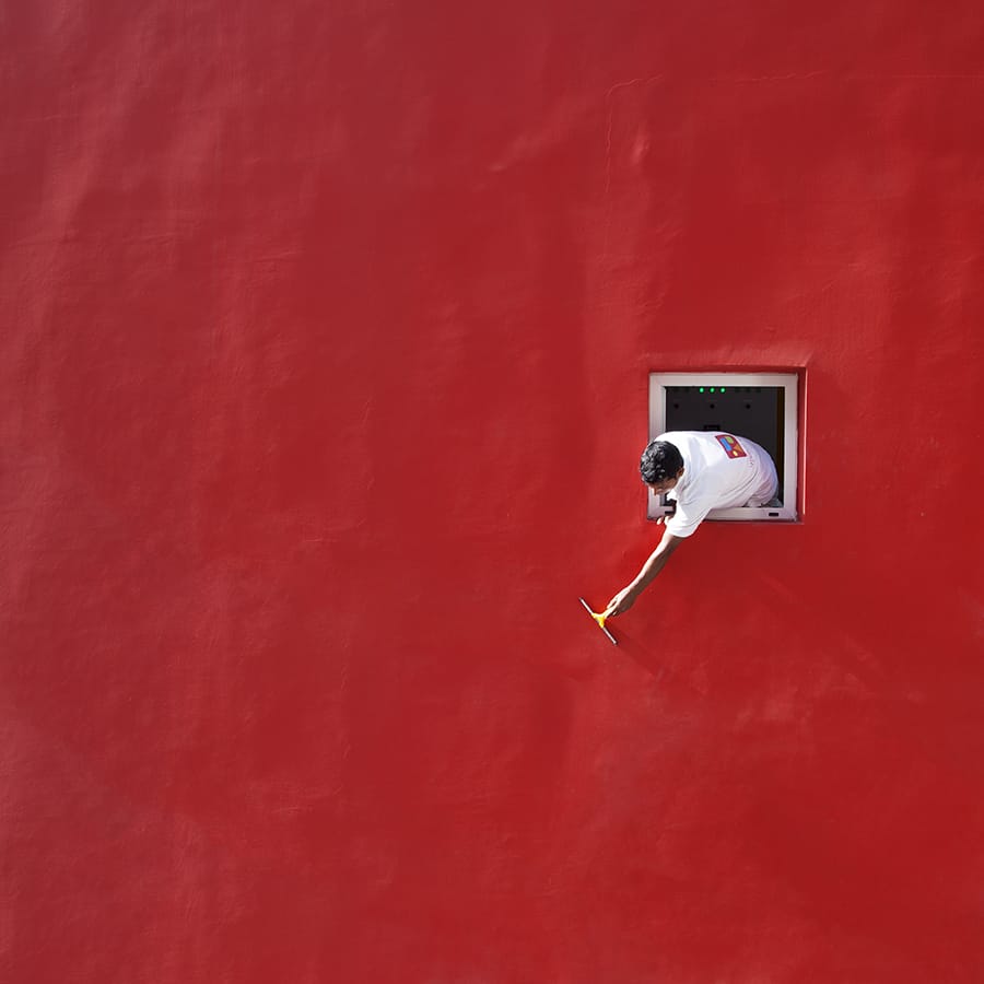 " Red Swipe " de Serge Najjar 
