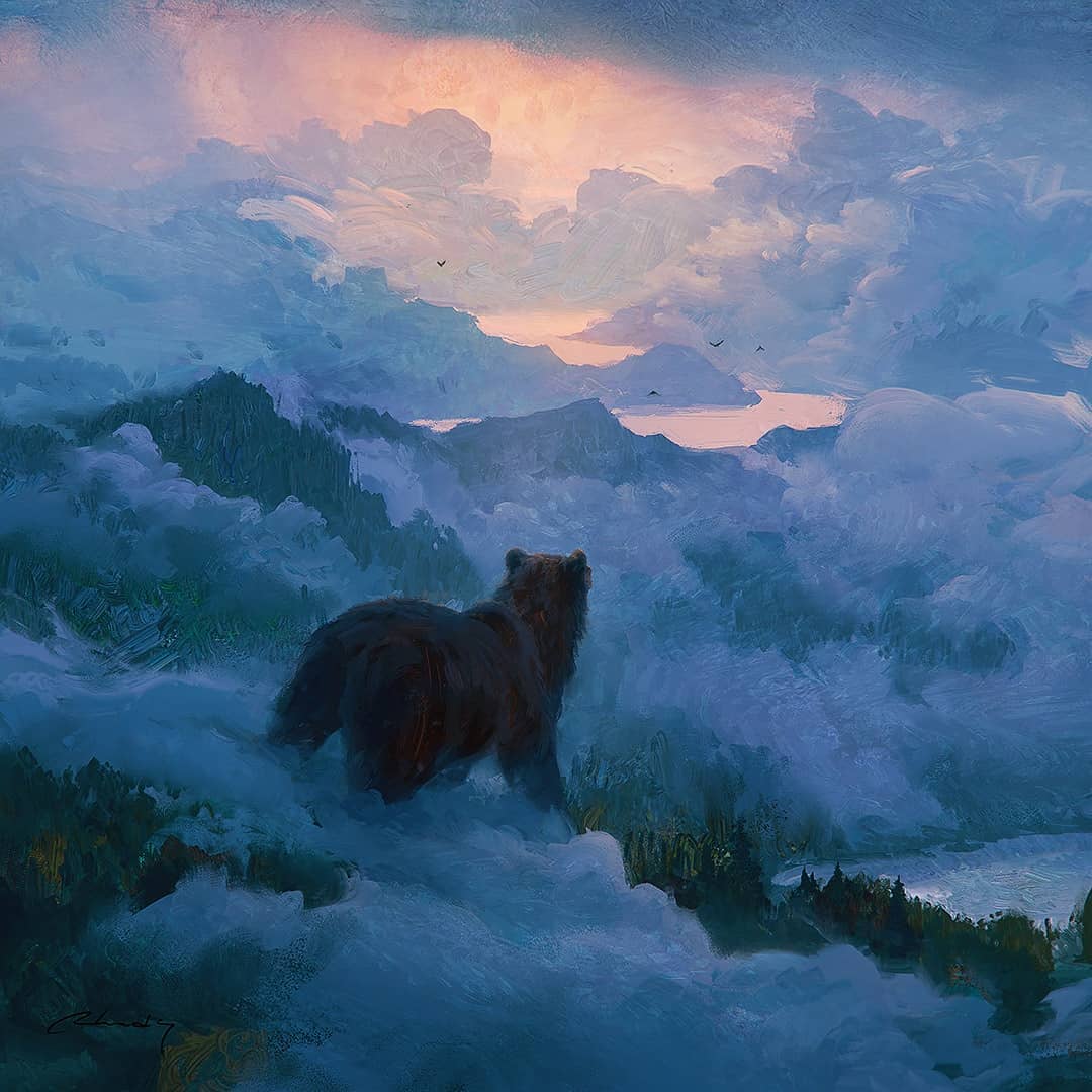 ours dans la nature par Artem Chebokha