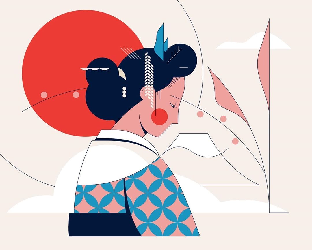 Kimono par Calvin Sprague