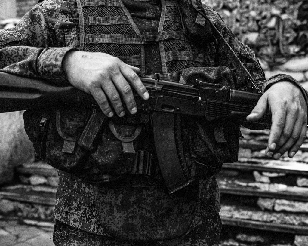 soldat séparatiste ukraine