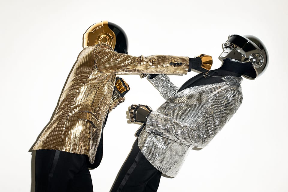 Photographie des Daft Punk par Terry Richardson