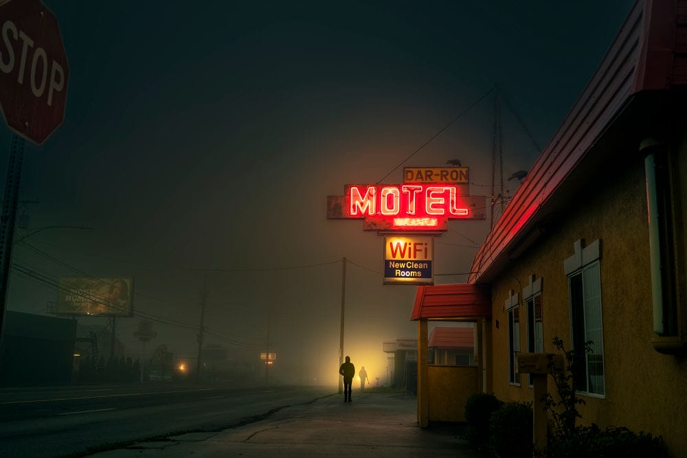 Kevin Fletcher avenue of roses motel lumière rue wifi chambres homme