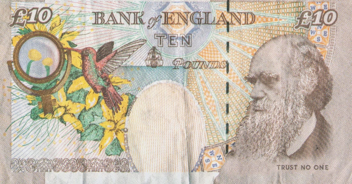 Churchill inaugure les nouveaux billets en plastique de la Banque  d'Angleterre